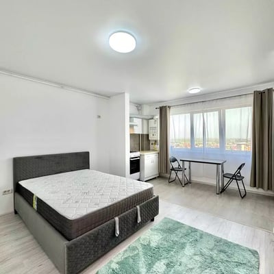 Long-term rental: One-bedroom studio apartment in "Militari Residence", Bucharest