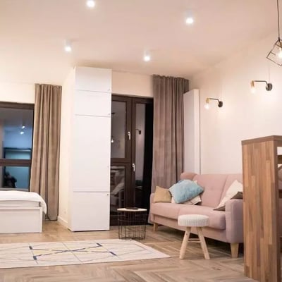 Long-term rental, Warsaw, Wola: 1-room apartment with a balcony