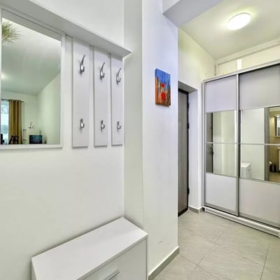 Долгосрочная аренда однокомнатной квартиры в Бухаресте, ЖК "Militari Residence"
