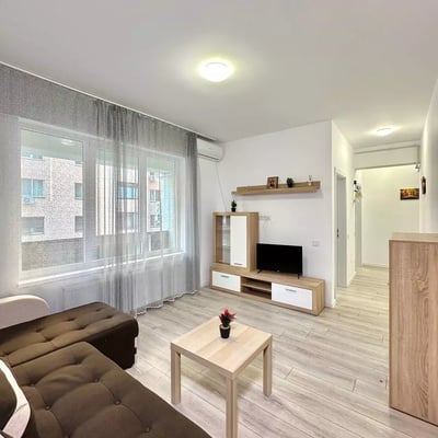 Long-term rental of a two-bedroom apartment in Bucharest, "Militari Residence" complex, Ilie Petre 88 Street