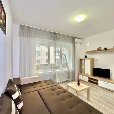 Long-term rental of a two-bedroom apartment in Bucharest, "Militari Residence" complex, Ilie Petre 88 Street