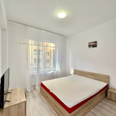 Long-term rental of a two-bedroom apartment in Bucharest, "Militari Residence" complex, Ilie Petre 88 Street