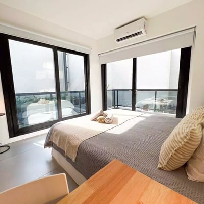 Long-term rental of a studio in Palermo Hollywood, Buenos Aires, Niceto Vega 5700 Street