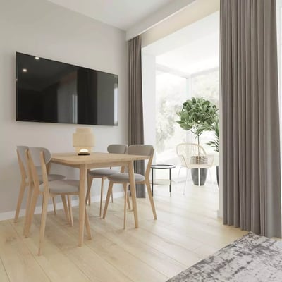 Long-term rental of an apartment in Kraków, Ruczaj district, st. Czerwone Maki