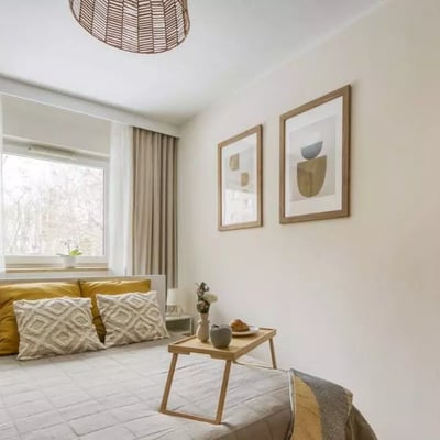 Long-term rental of a 2-rooms apartment in Warsaw, Wola district