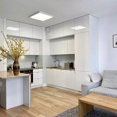 Long-term rental of a 3-room apartment in Warsaw, Mokotów district, Poland