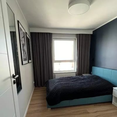 Long-term rental of a 4-rooms apartment in Kraków, Podgórze Duchackie district, Poland