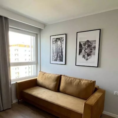 Long-term rental of a 4-rooms apartment in Kraków, Podgórze Duchackie district, Poland
