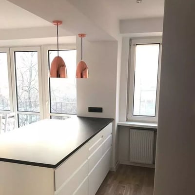 Долгосрочная аренда квартиры 54 м² с 2 комнатами, балконом и современной техникой в Prądnik Biały, Краков