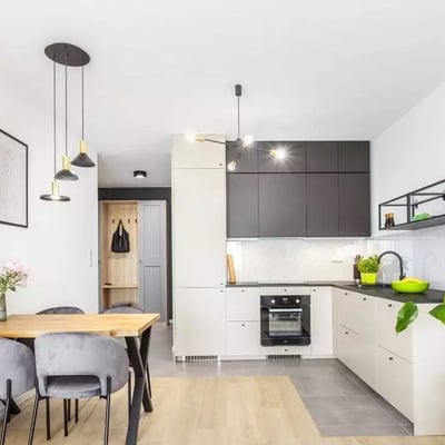 Long-term rental 2-room apartment in Mokotów, Warsaw, Poland