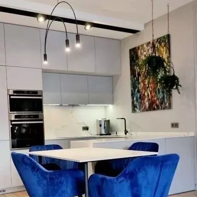 Long-term rental 2-room apartment in a new gated community, Wilanów, Warsaw