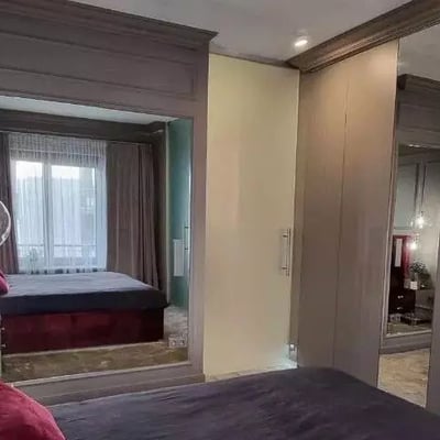 Long-term rental 2-room apartment in a new gated community, Wilanów, Warsaw