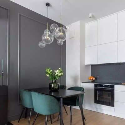 Long-term rental 2-room brand-new apartment in a gated community, Wilanów, Warsaw