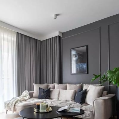 Long-term rental 2-room brand-new apartment in a gated community, Wilanów, Warsaw