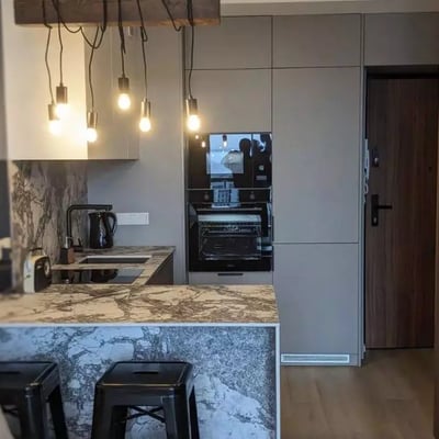Long-term rental 2-room apartment 30m², Mogilska Street, Kraków city center