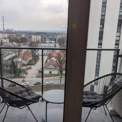 Long-term rental 2-room apartment 30m², Mogilska Street, Kraków city center