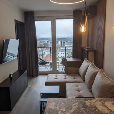 Alquiler a largo plazo piso de 2 habitaciones, 30m², calle Mogilska, Cracovia centro