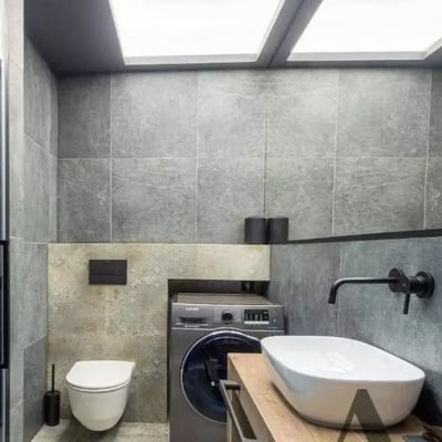 Long-term rental studio with a river view, Wrocław, Poland