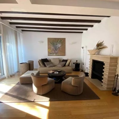 Long-term rental two-level penthouse in Vračar, Belgrade, Serbia