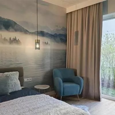 Long-term rental modern 2-room apartment with terrace and parking, Warsaw