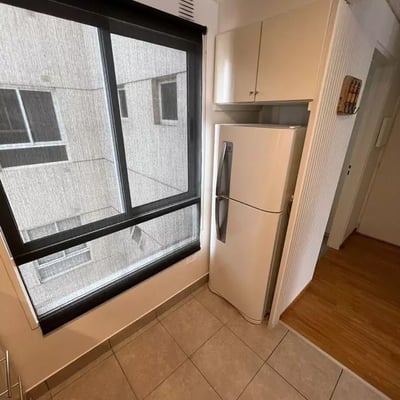 Long-term rental studio with balcony and washing machine in Núñez, Buenos Aires