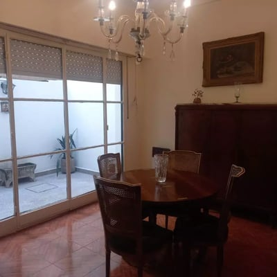Long-term rental 3-room apartment with 2 patios in downtown Buenos Aires