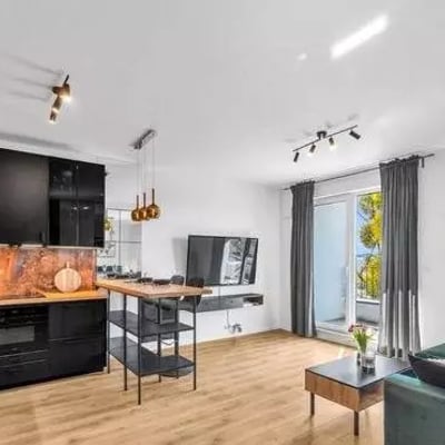 Long-term rent 2-room apartment with a balcony in Mokotów, Warsaw