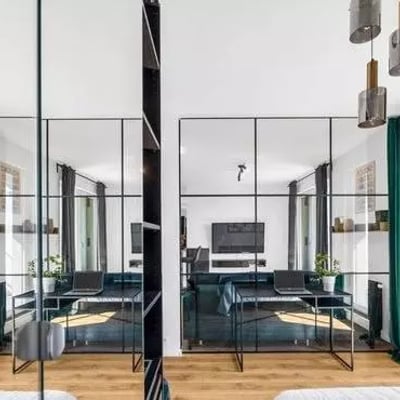 Long-term rent 2-room apartment with a balcony in Mokotów, Warsaw