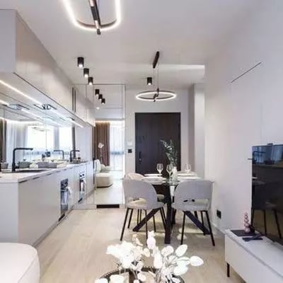 Long-term rent 2-room apartment 40 m² with a balcony in Grzegórzki, Kraków