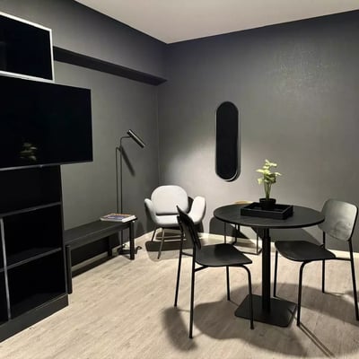 Long-term rent spacious studio in a premium residential complex with pool in Colegiales, Buenos Aires