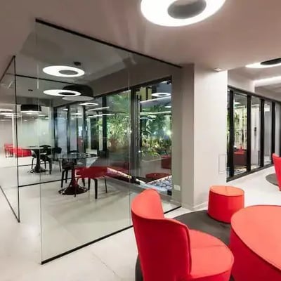 Long-term rent spacious studio in a premium residential complex with pool in Colegiales, Buenos Aires