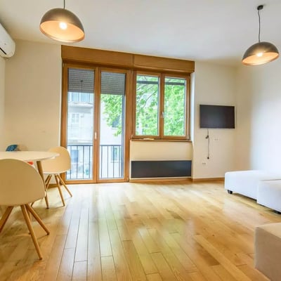 Long-term rent 2-room apartment in central Belgrade, 35m², pets allowed