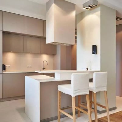 Long-term rental modern 2-room flat with parking in Praga-Południe, Warsaw