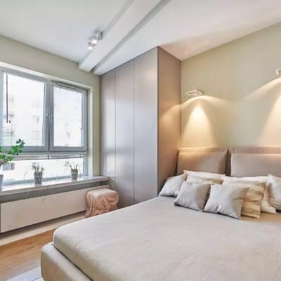 Long-term rental modern 2-room flat with parking in Praga-Południe, Warsaw