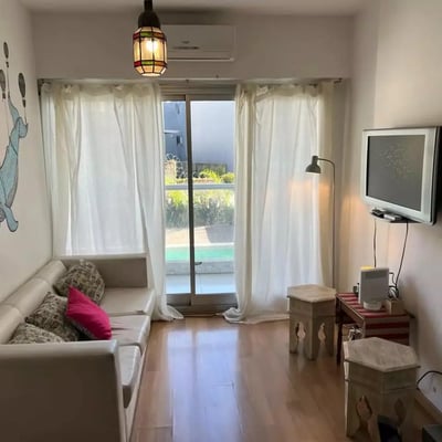 Alquiler a largo plazo en Buenos Aires: departamento de 2 ambientes 45m² en Palermo con pileta y gimnasio