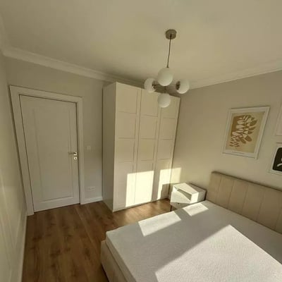 Long-term rental — 2-room apartment with balcony and parking, Praga-Południe, Warsaw