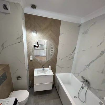Long-term rental — 2-room apartment with balcony and parking, Praga-Południe, Warsaw