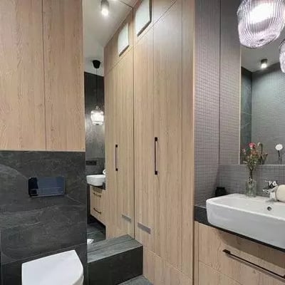 Long-term rental 2-room apartment with balcony and AC in Mokotów, Warsaw