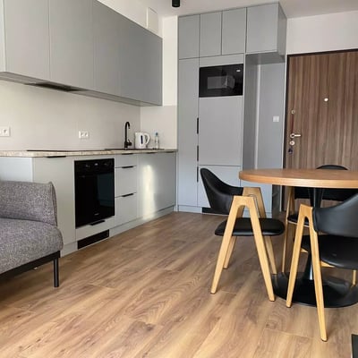 Long-term rental of a 2-room apartment with balcony, air conditioning, parking space in Ursus district, Warsaw
