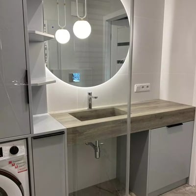 Long-term rental of a 2-room apartment with balcony, air conditioning, parking space in Ursus district, Warsaw