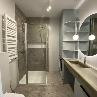 Long-term rental of a 2-room apartment with balcony, air conditioning, parking space in Ursus district, Warsaw