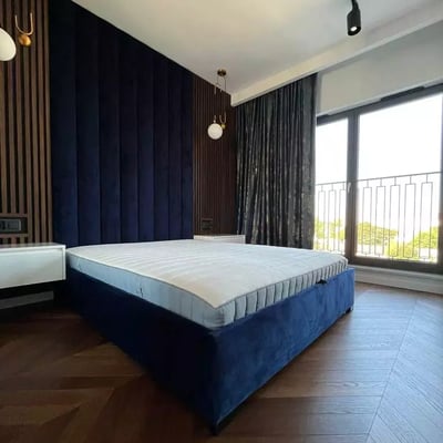 Long-term rental of a 40 m² 2-room apartment on Mariana Zdziechowskiego Street, Warsaw, Poland, in a new building with a balcony