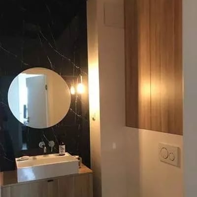 Long-term rental of a 54 m² 3-room apartment on Konstruktorska Street, Warsaw, Poland, with a balcony and parking