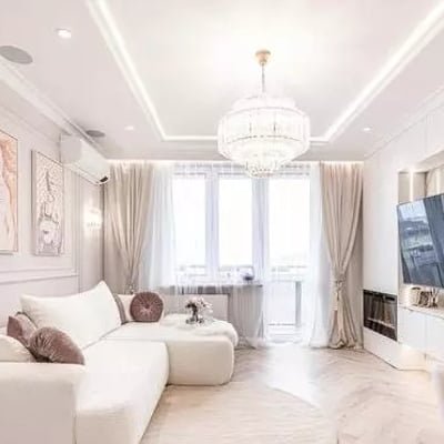 Long-term rental 2-room apartment 45 m² with balcony, Puławska St., Mokotów, Warsaw, Poland