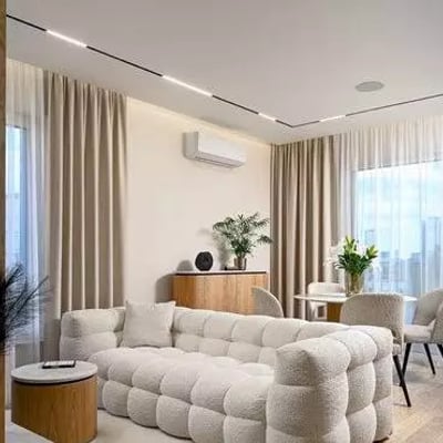 Long-term rental 3-room apartment 56 m² in Wola district, Warsaw, Poland