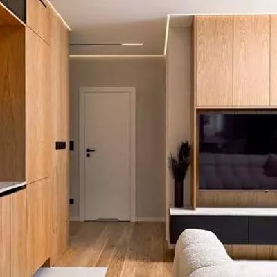 Long-term rental 3-room apartment 56 m² in Wola district, Warsaw, Poland