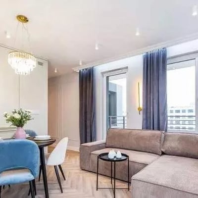 Long-term rental of a 3-room apartment, 60 m² in Krakow, Poland