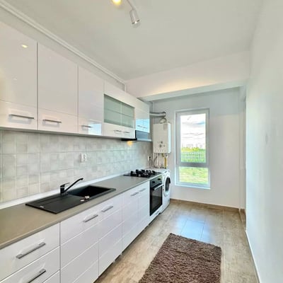 Langzeitmiete einer 2-Zimmer-Wohnung mit Balkon in Bukarest, Rumänien