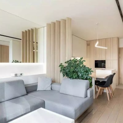 Long-term rental of a 2-room apartment, 40 m² in Krakow, Poland