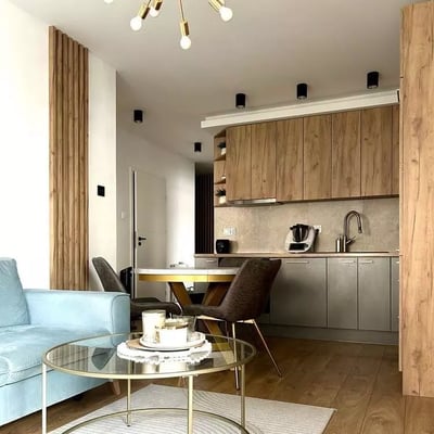 Long-term rental of a 3-room apartment 48m² in Krakow, Poland